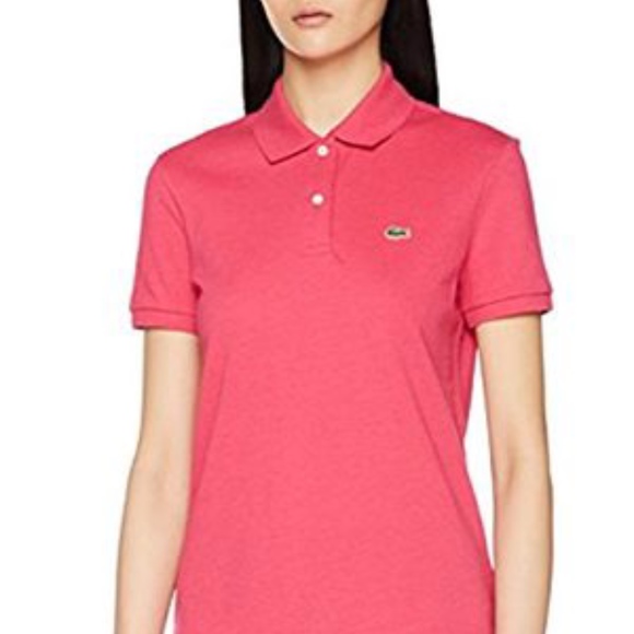 Classic Lacoste Polo in Salmon - Picture 3 of 10